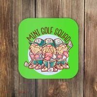 Mini Golf Squad Gnomes Coaster thumb 0