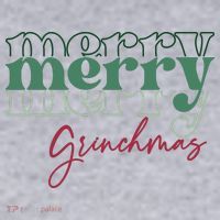 Merry Grinchmas Super Cute Christmas Women's Sweatshirt thumb 2