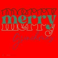 Merry Grinchmas Super Cute Christmas Santa Hat thumb 1