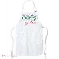 Merry Grinchmas Super Cute Christmas Apron thumb 0