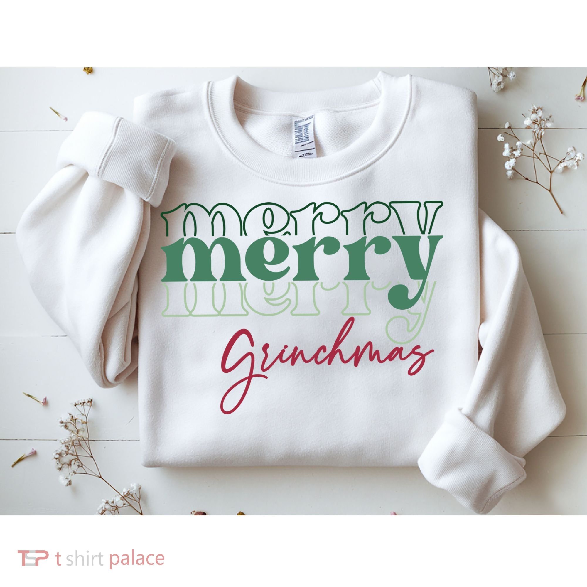 Merry Grinchmas Super Cute Christmas Sweatshirt