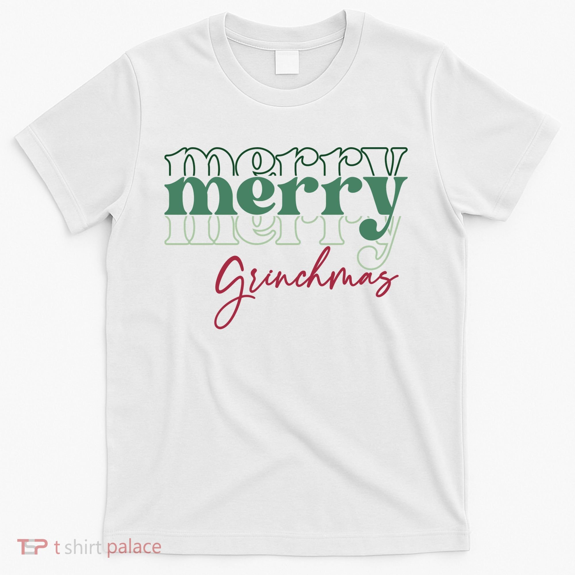 Merry Grinchmas Super Cute Christmas T-Shirt