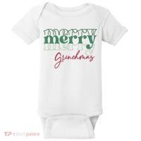 Merry Grinchmas Super Cute Christmas Baby Bodysuit thumb 0
