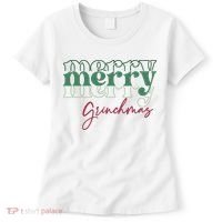Merry Grinchmas Super Cute Christmas Women's T-Shirt thumb 0