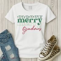 Merry Grinchmas Super Cute Christmas Women's T-Shirt thumb 3