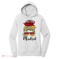 Madrid Girl Spanish Flag Spain Women's Hoodie thumb 0