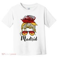 Madrid Girl Spanish Flag Spain Toddler T-Shirt thumb 0