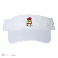 Madrid Girl Spanish Flag Spain Visor thumb 0
