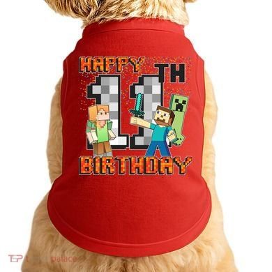 Group Shot 11th Birthday Doggie Tank
