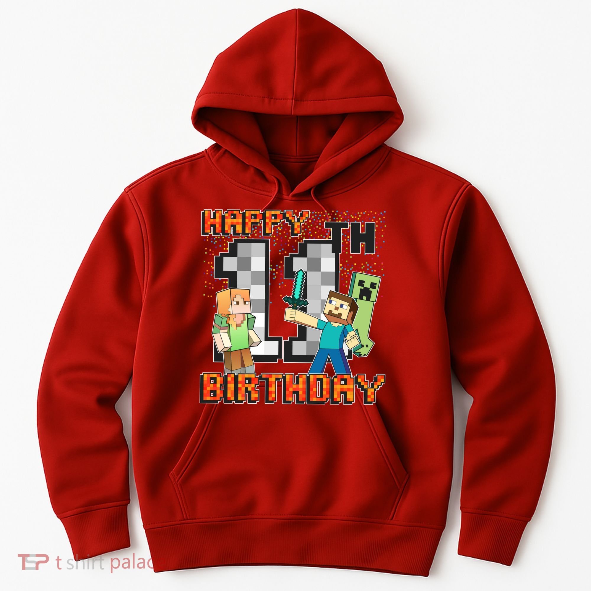 Group Shot 11th Birthday Hoodie