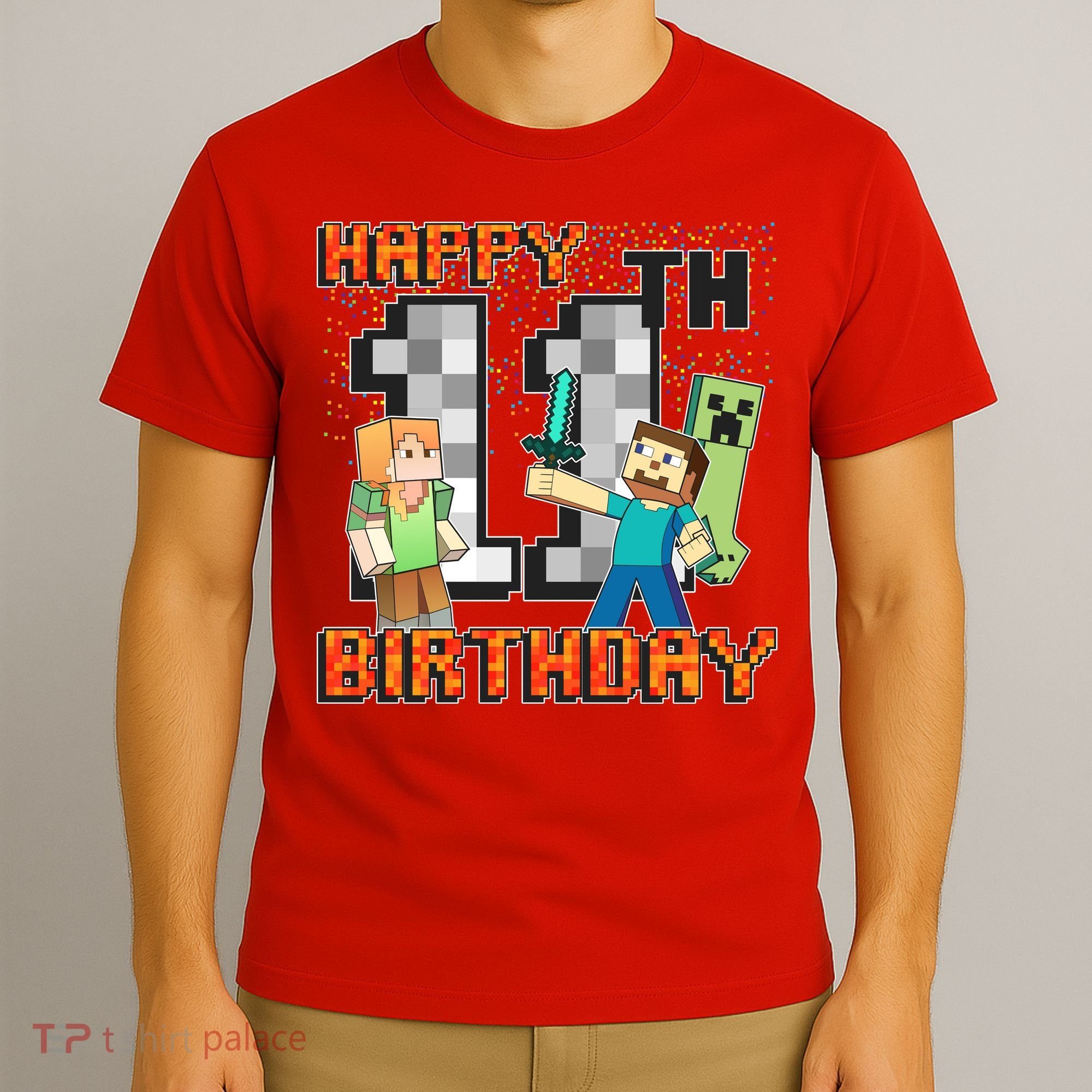 Group Shot 11th Birthday T-Shirt