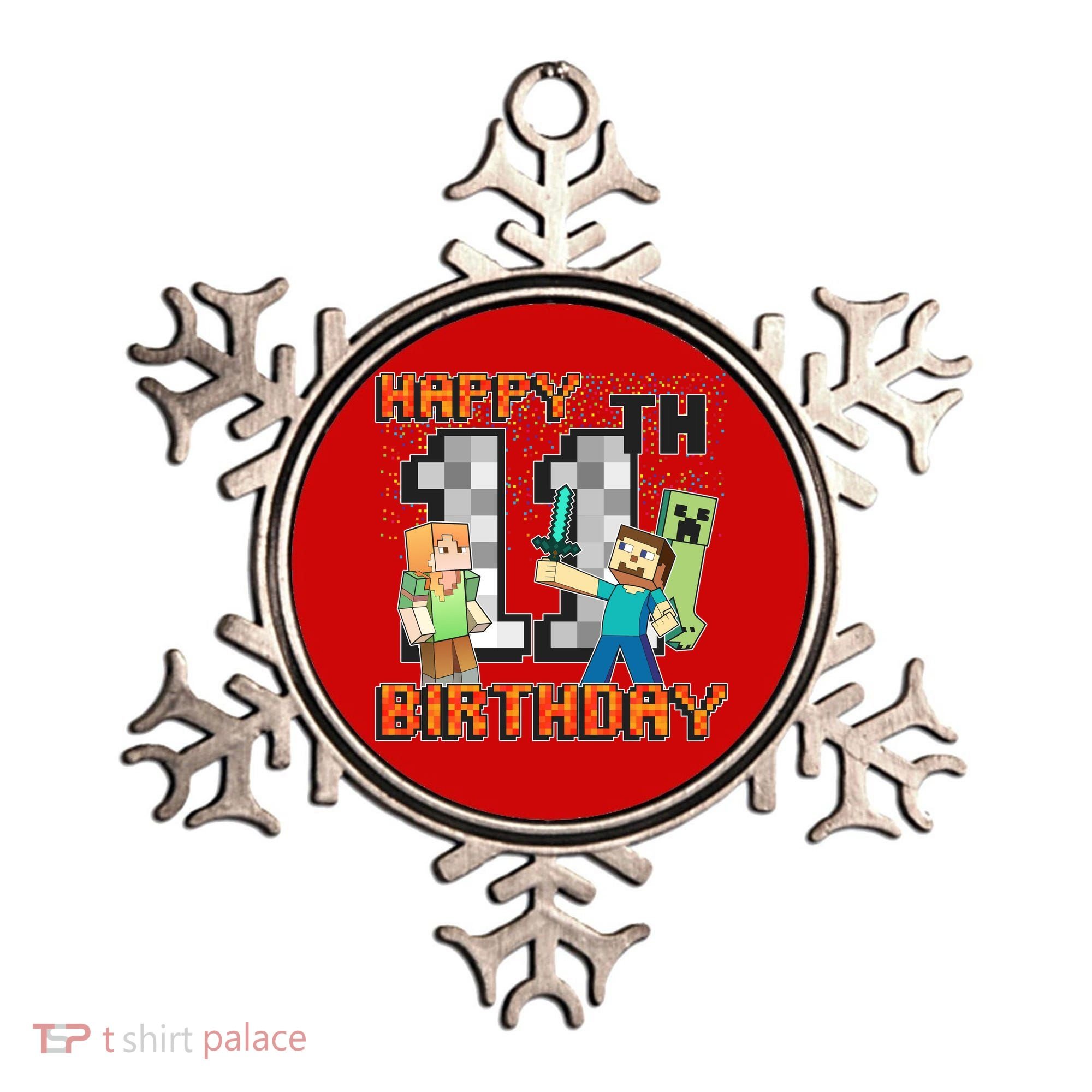 Group Shot 11th Birthday Ornament
