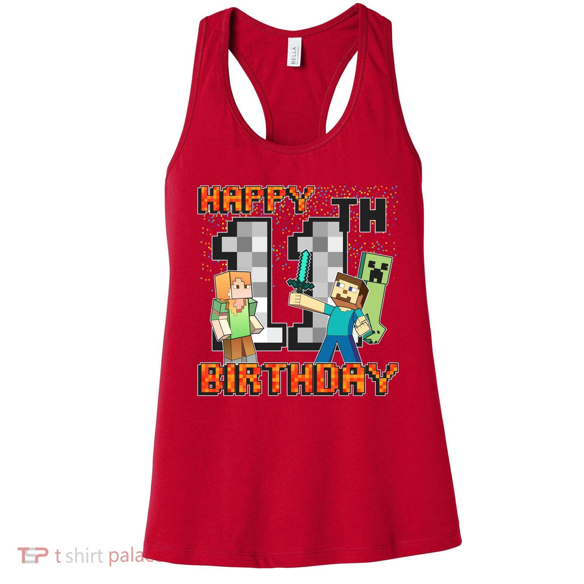 Group Shot 11th Birthday Women's Tank Top