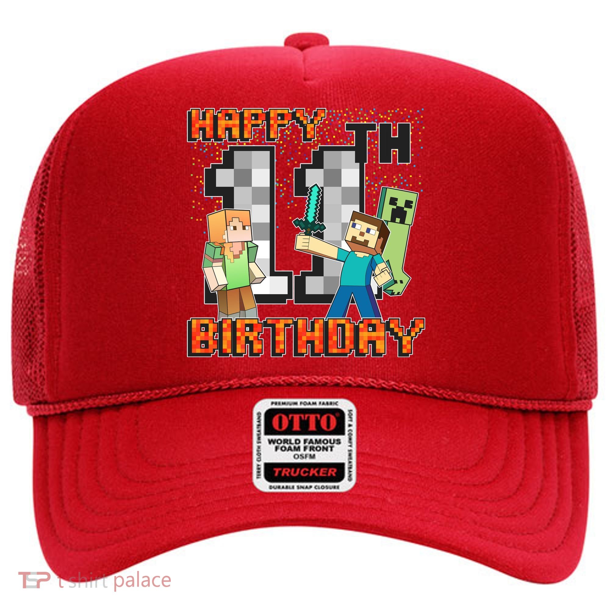 Group Shot 11th Birthday Hat
