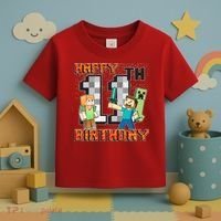 Group Shot 11th Birthday Toddler T-Shirt thumb 3