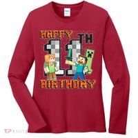 Group Shot 11th Birthday Women's Long Sleeve Shirt thumb 0