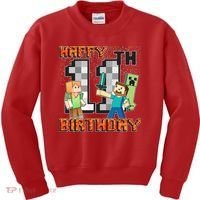 Group Shot 11th Birthday Kids Sweatshirt thumb 0