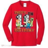 Group Shot 11th Birthday Kids Long Sleeve Shirt thumb 0