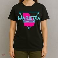 Marietta Georgia Souvenir Ga Retro Triangle T-Shirt thumb 4