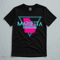 Marietta Georgia Souvenir Ga Retro Triangle T-Shirt thumb 5