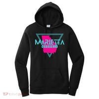 Marietta Georgia Souvenir Ga Retro Triangle Women's Hoodie thumb 0