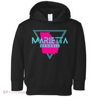 Marietta Georgia Souvenir Ga Retro Triangle Toddler Hoodie thumb 0