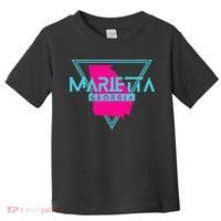 Marietta Georgia Souvenir Ga Retro Triangle Toddler T-Shirt thumb 0
