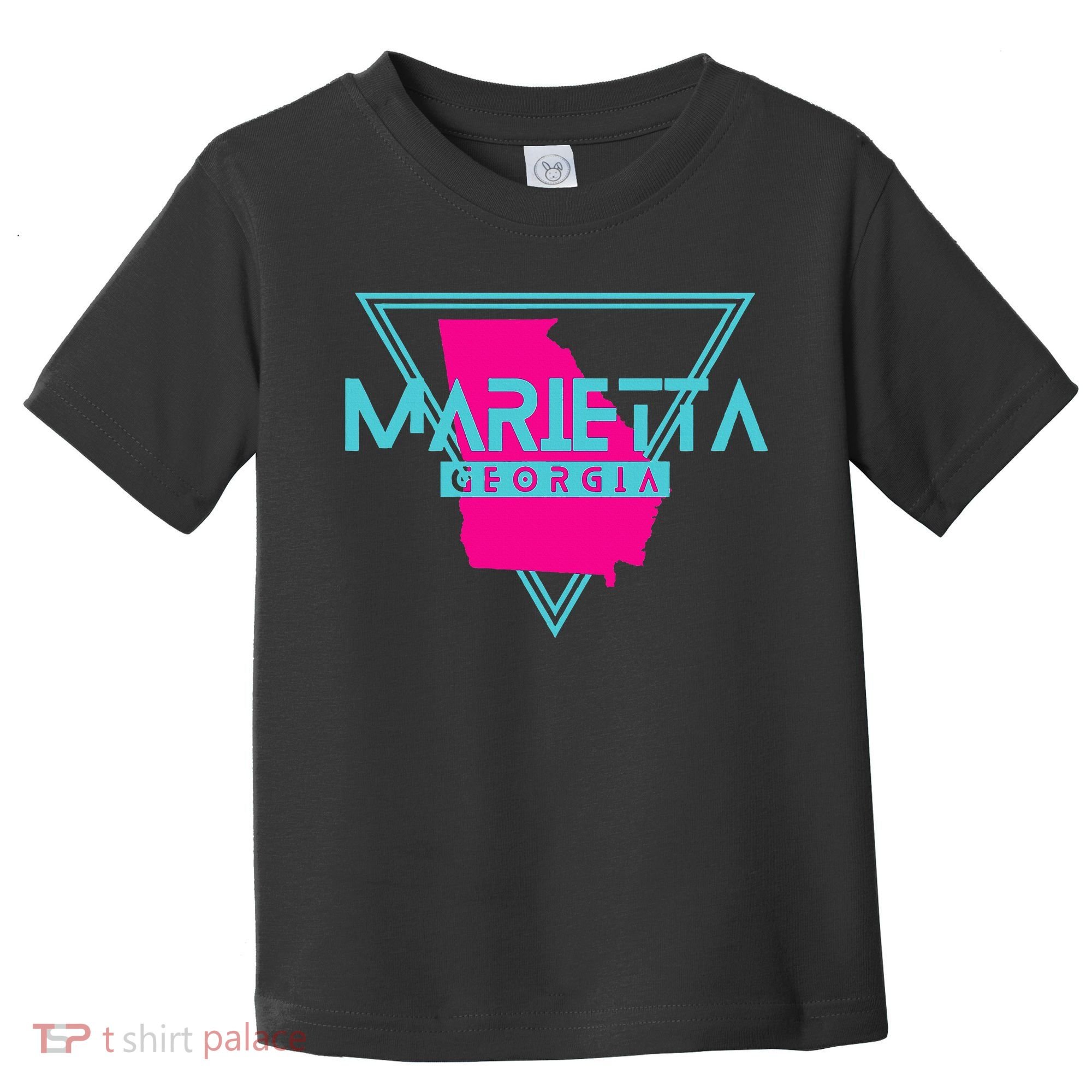 Marietta Georgia Souvenir Ga Retro Triangle Toddler T-Shirt