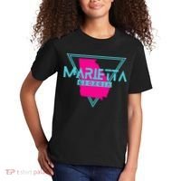 Marietta Georgia Souvenir Ga Retro Triangle Kids T-Shirt thumb 2