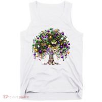 Mardi Gras Tree Beads New Orleans 2025 Festival Bead Tree Tank Top thumb 0