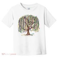 Mardi Gras Tree Beads New Orleans 2025 Festival Bead Tree Toddler T-Shirt thumb 0