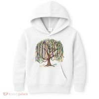 Mardi Gras Tree Beads New Orleans 2025 Festival Bead Tree Kids Hoodie thumb 0