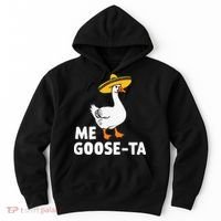 Me Goose Ta Goose Fiesta Humor Pun Mexican Party Hoodie thumb 0