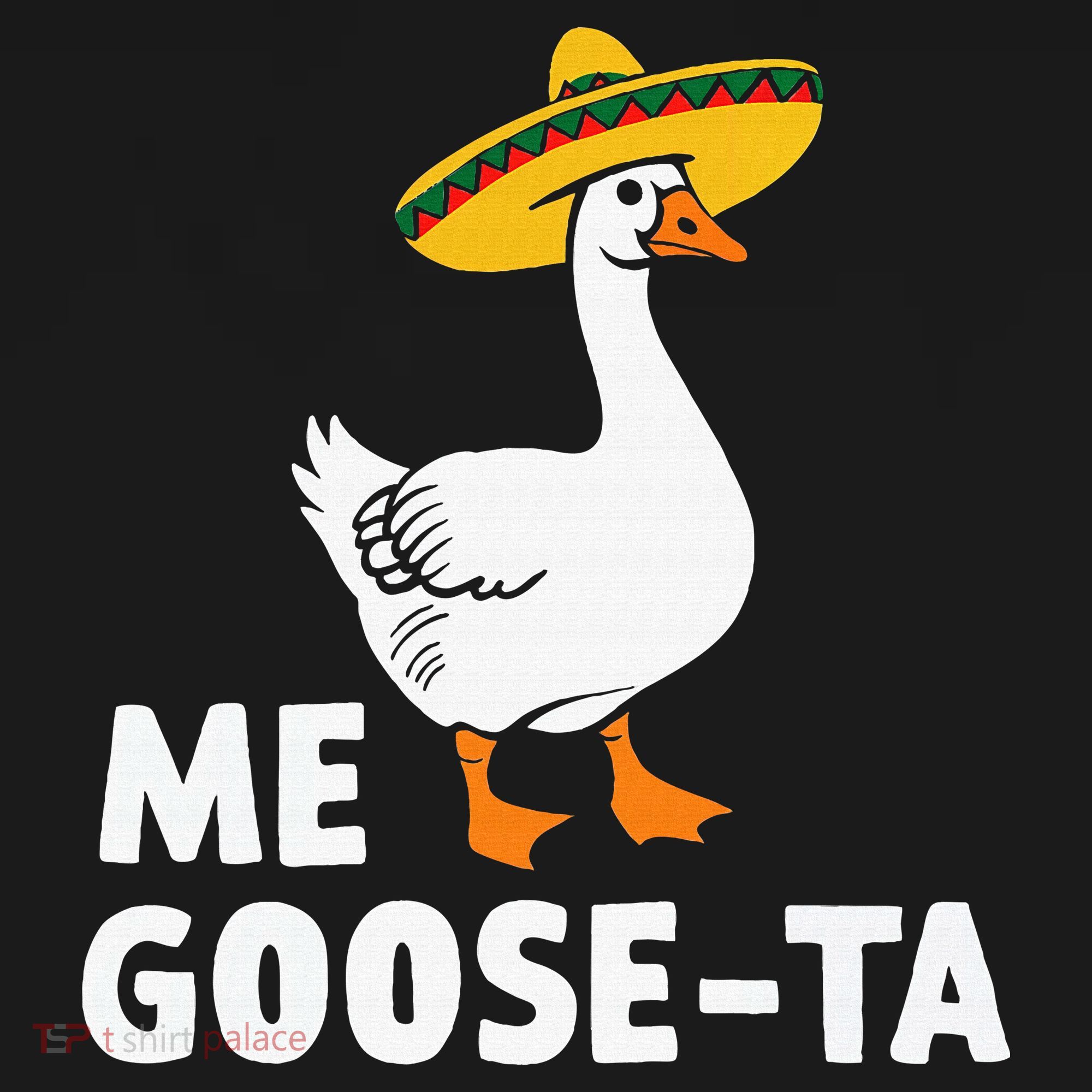 Me Goose Ta Goose Fiesta Humor Pun Mexican Party Women's Hoodie