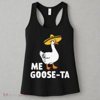 Me Goose Ta Goose Fiesta Humor Pun Mexican Party Women's Tank Top thumb 3