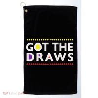 Martin Got The Draws Golf Towel thumb 0