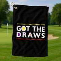 Martin Got The Draws Golf Towel thumb 1