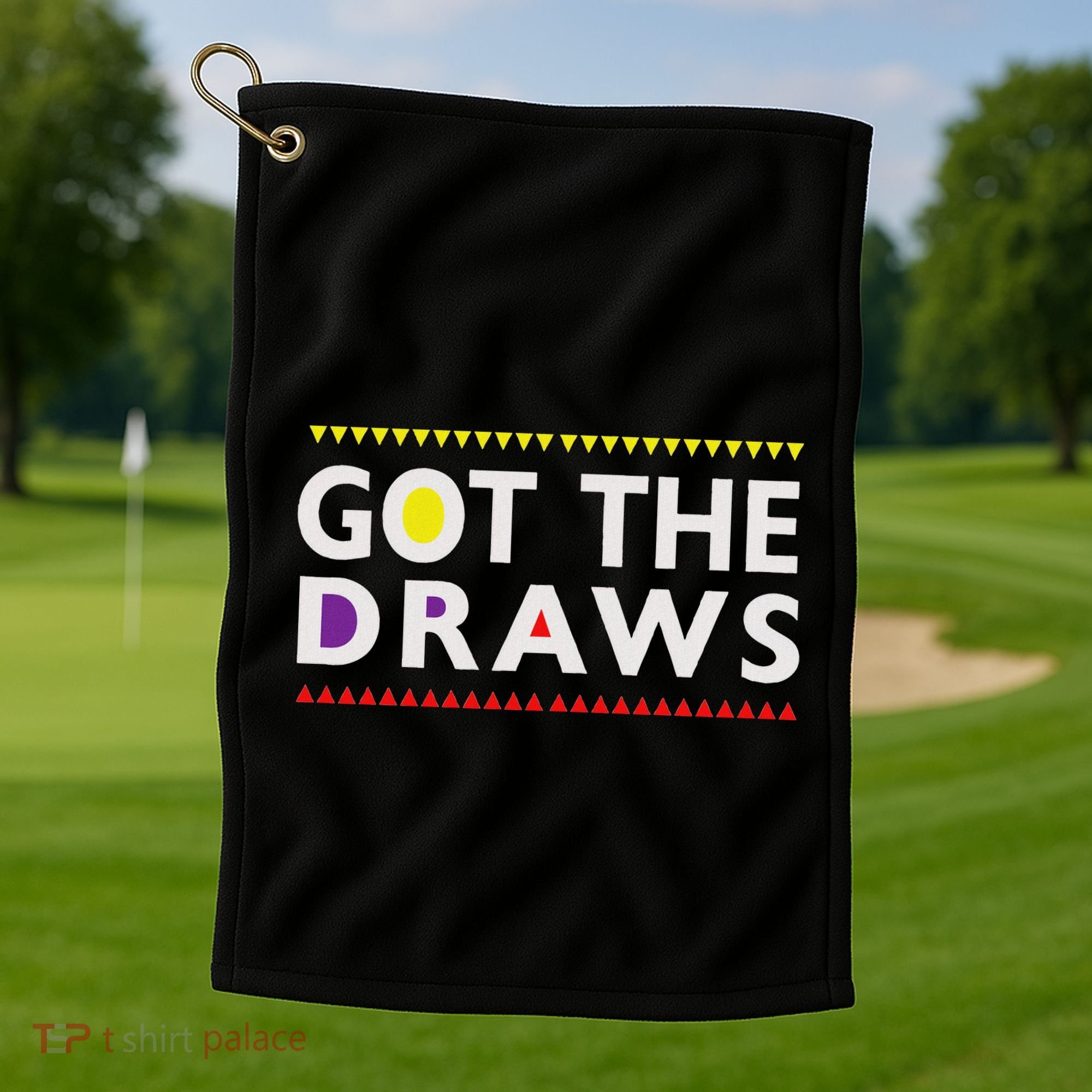 Martin Got The Draws Golf Towel