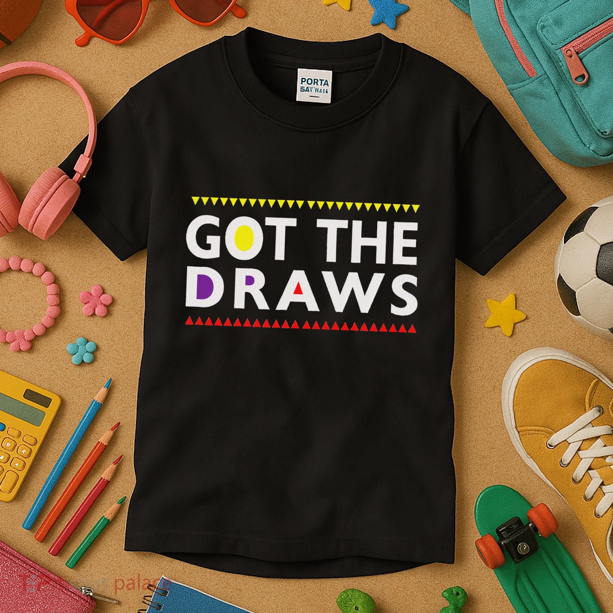 Martin Got The Draws Kids T-Shirt