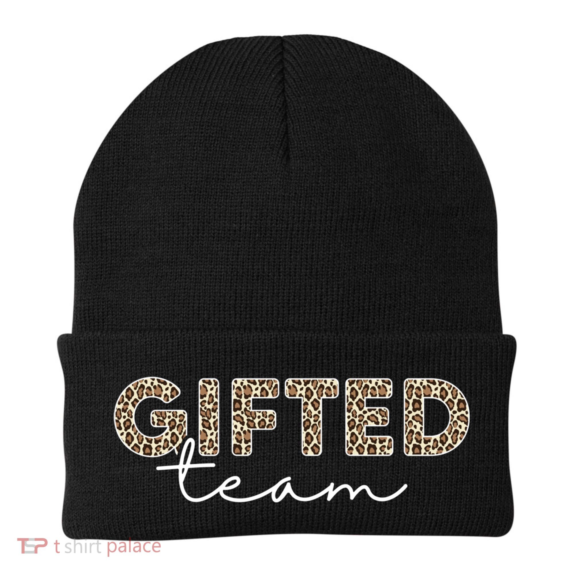 Matching Gifted Team Teacher Education Team School Squad Gift Beanie