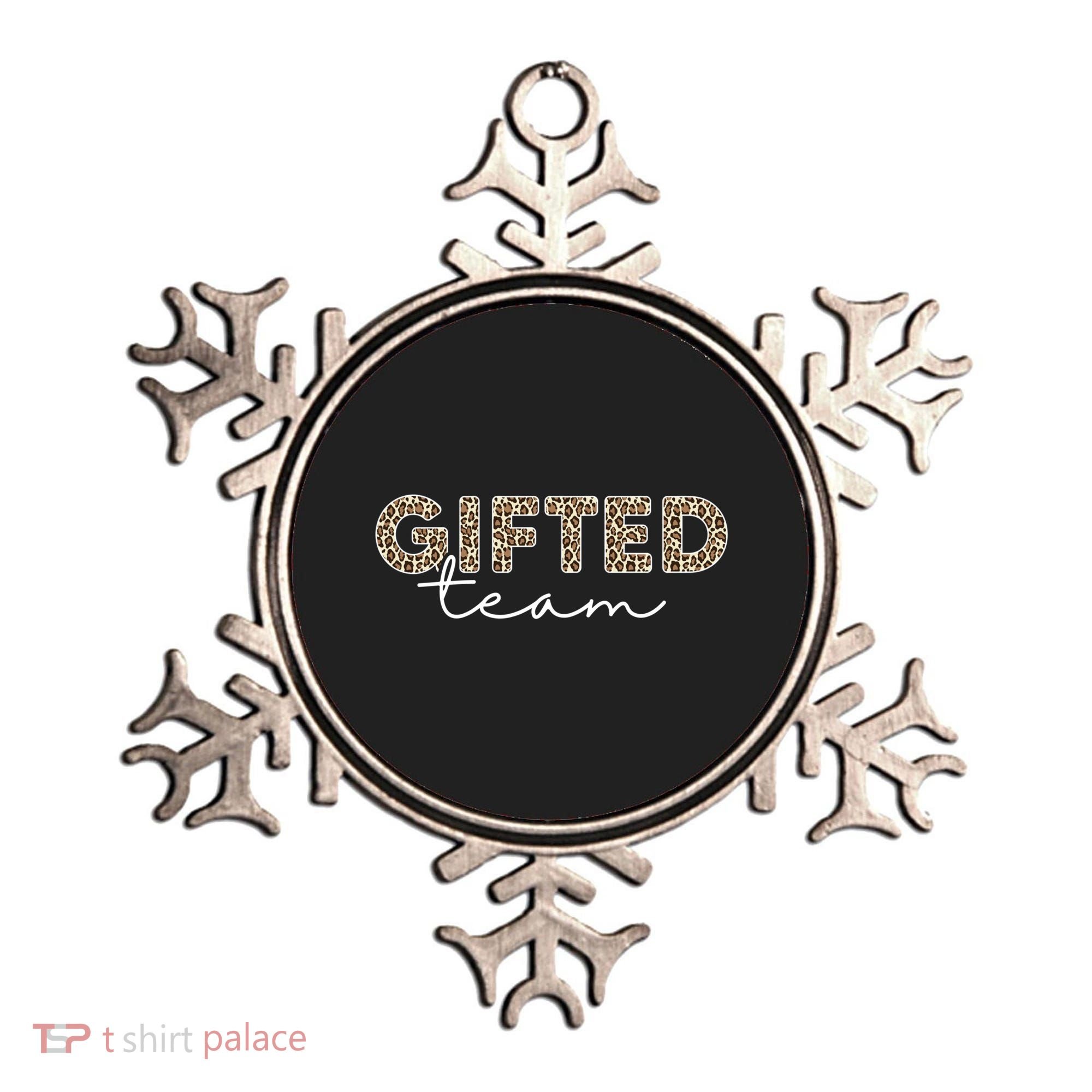 Matching Gifted Team Teacher Education Team School Squad Gift Ornament