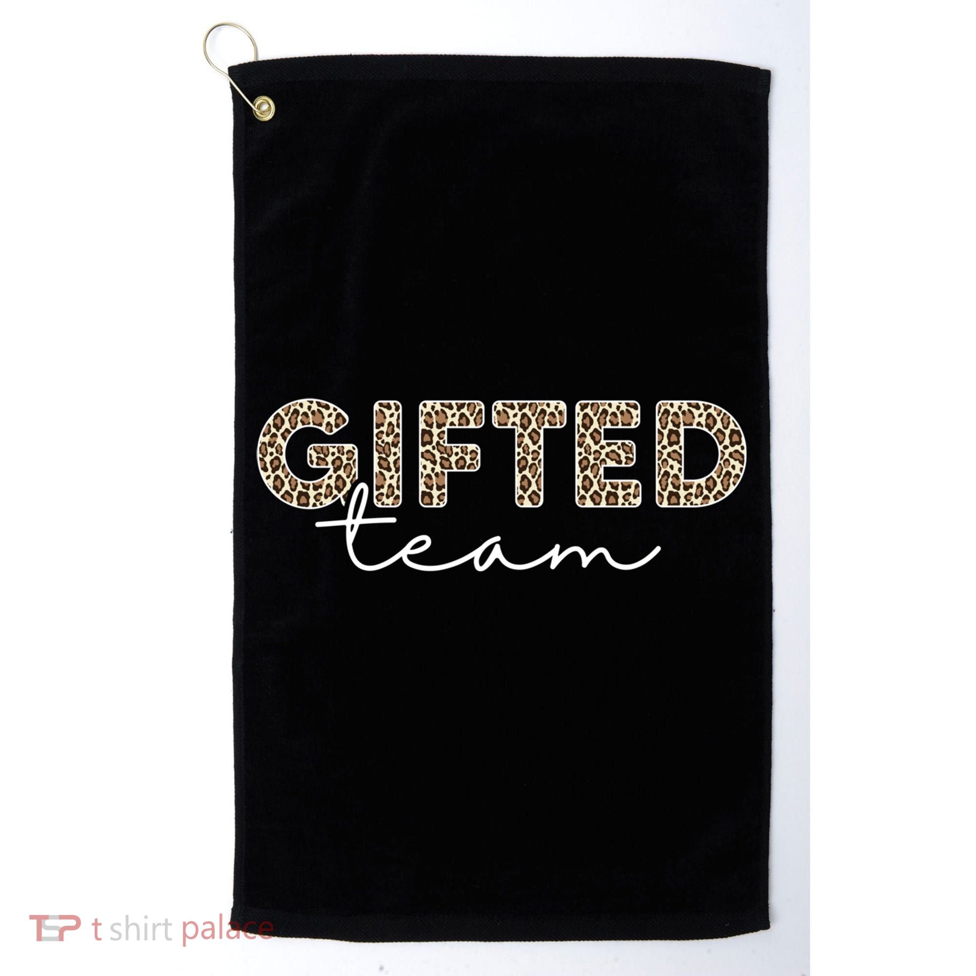 Matching Gifted Team Teacher Education Team School Squad Gift Golf Towel