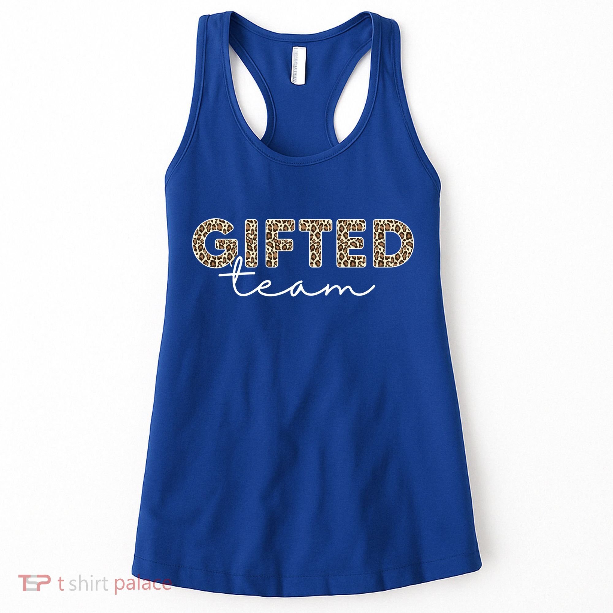 Matching Gifted Team Teacher Education Team School Squad Gift Women's Tank Top