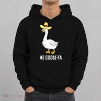 Me Goose Ta Mexican Funny Spanish Goose Pun Hoodie thumb 0