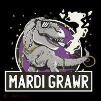 Mardi Grawr T Rex Coffee Mug thumb 5