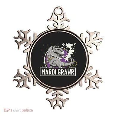 Mardi Grawr T Rex Ornament