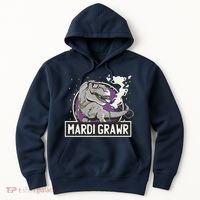 Mardi Grawr T Rex Hoodie thumb 0
