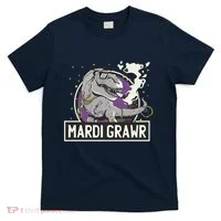 Mardi Grawr T Rex T-Shirt thumb 0