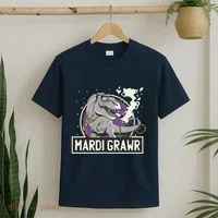 Mardi Grawr T Rex T-Shirt thumb 2