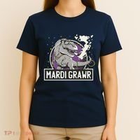 Mardi Grawr T Rex T-Shirt thumb 4